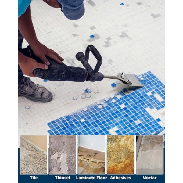 Firecore 4 x 10 SDS Plus 바닥 스크레이퍼 FS21410용 Firecore SDS Plus 바닥 스크레이퍼 교체 블레이드