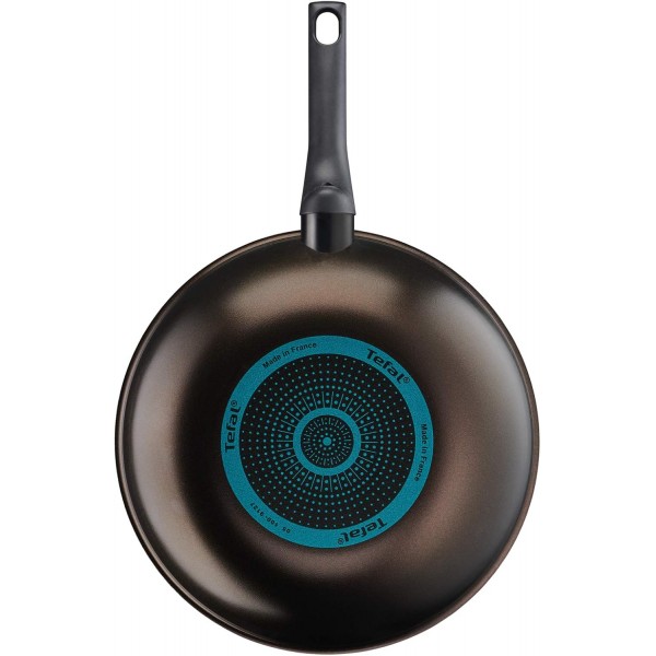 테팔 Easy Cook & Clean Wokpfanne, 28 cm, Antihaftbeschichtung, B5541902