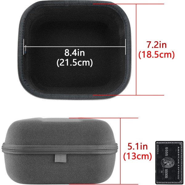 HiFiMAN HE400i, HE400S, Sundara, Grado GS1000i, PS1000e, Plantronics BackBeat PRO, Koss QZ99, 보호 케이스, 하드 캐리 케이스용 Geekria 케이스 헤드폰