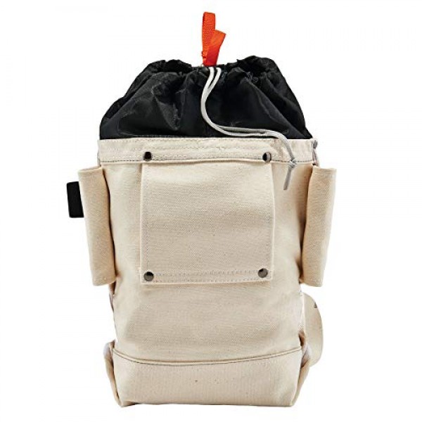 Ergodyne - 14428 아스날 5728 키 큰 안전 볼트 도구 가방, 흰색