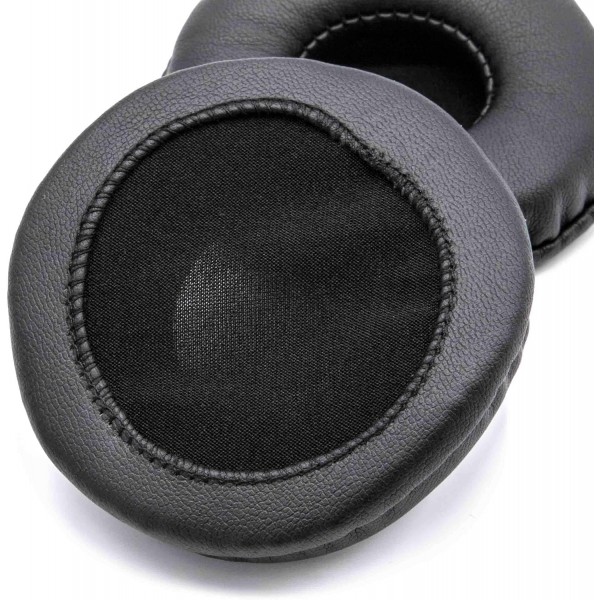 70mm 이어패드가 필요한 헤드폰과 호환되는 vhbw 이어패드 Headphone Headset, Polyurethane, Black