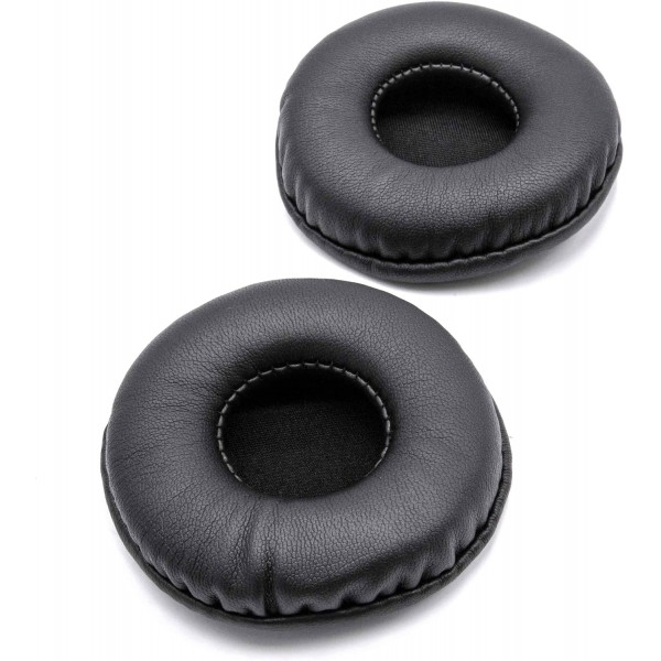 70mm 이어패드가 필요한 헤드폰과 호환되는 vhbw 이어패드 Headphone Headset, Polyurethane, Black