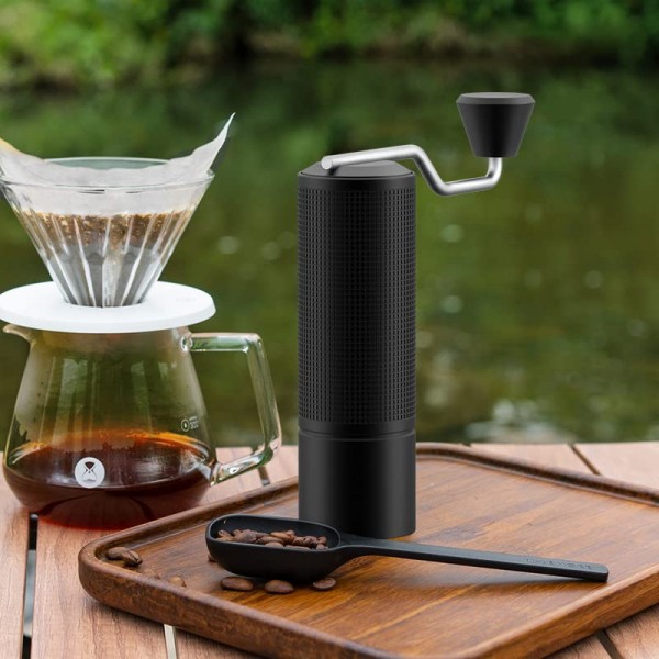 TIMEMORE 체스트넛 ESP 수동 커피 그라인더, 특허받은 스테인레스 스틸 원추형 버 - 정밀한 조절 가능 설정, 에스프레소 모카 프렌치 프레스 푸어 오버용 핸드 커피 그라