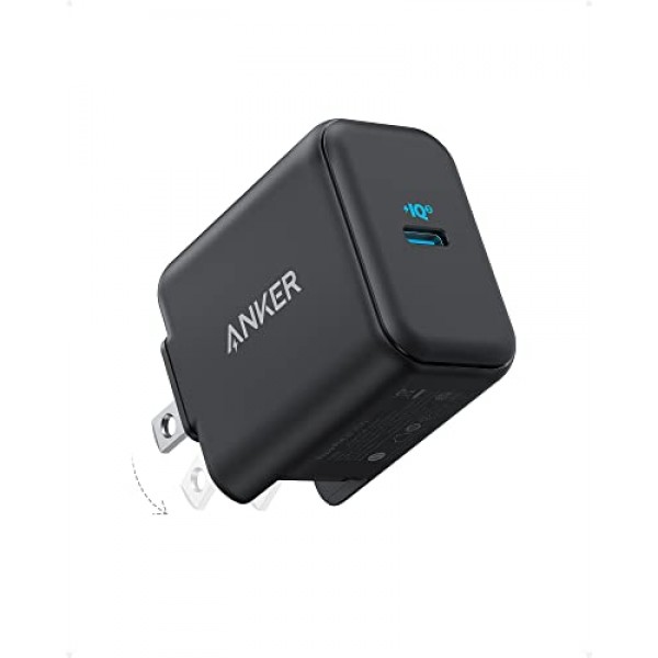 25W USB C 초고속 충전기, 312 충전기, Samsung Galaxy S23 Ultra/S23+/S23/S22 Ultra/S22+/S22/S21/S20/Note 20 Ultra/Note 10/Z Fold 3용 Anker Ace 접이식 PPS 고속 충전기, 케이블 없음 포함됨