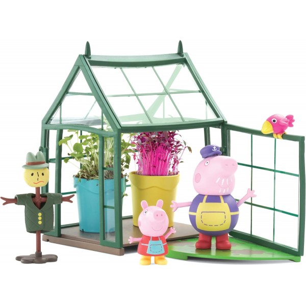 Peppa Pig PP202 Grandpa Pig의 온실 재배 및 놀이 세트