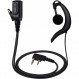 UAYESOK 2 핀 G 모양 이어폰 Serveillance 헤드셋 이어폰 인라인 PTT 마이크 양방향 라디오 Kenwood 2 핀 TK-3501 Baofeng UV-5R 888S UV-82 Puxing Retevis Wouxun TYT Midland G10(2pcs)
