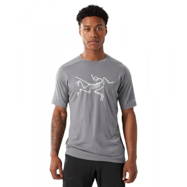 Arc'teryx Ionia 메리노 울 로고 셔츠 SS 남성 | 소프트 메리노 블렌드 퍼포먼스 티셔츠