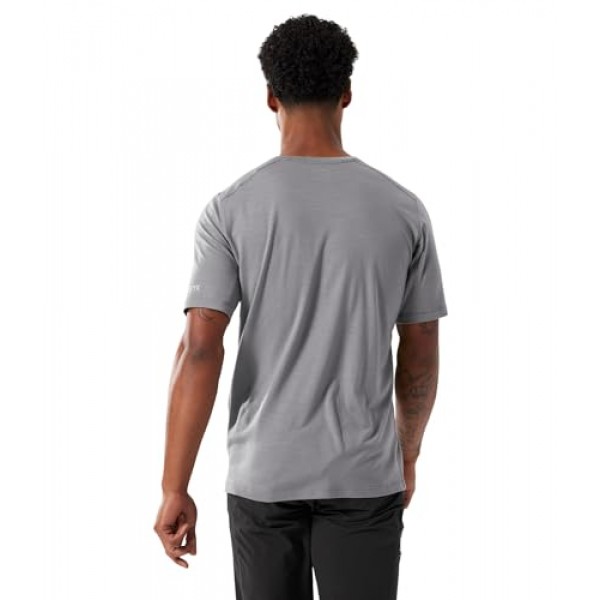 Arc'teryx Ionia 메리노 울 로고 셔츠 SS 남성 | 소프트 메리노 블렌드 퍼포먼스 티셔츠