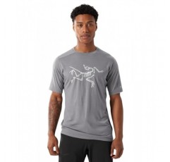 Arc'teryx Ionia 메리노 울 로고 셔츠 SS 남성 | 소프트 메리노 블렌드 퍼포먼스 티셔츠