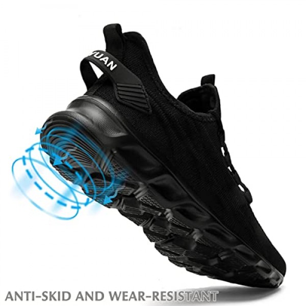 Tvtaop 남성 테니스 신발 운동화 운동화 경량 운동화 미끄럼 방지 운동화