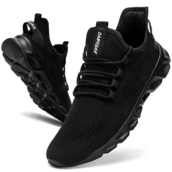 Tvtaop 남성 테니스 신발 운동화 운동화 경량 운동화 미끄럼 방지 운동화