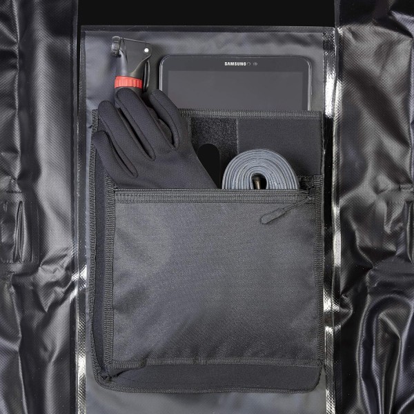 Ettore 사이클링 배낭 100% 방수 드라이백 - 블랙/화이트 - 소나 30L 블랙/화이트