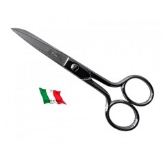 Ultima 5인치 드레스 메이커 가위 - 드롭 단조 탄소강 양장점의 시어, 직선 손잡이가 있는 크롬 도금, 이탈리아산