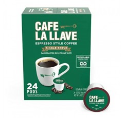 Cafe La Llave 에스프레소 포드(24개) 1인용 커피