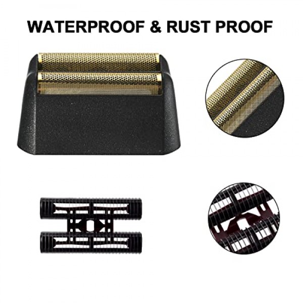 전문 5성 시리즈 피날레 면도기, 교체용 금박 및 커터 바 어셈블리, 전문 이발사 및 스타일리스트를 위한 초밀착 면도, Wahl Shaver Foil 7043과 호환 가능