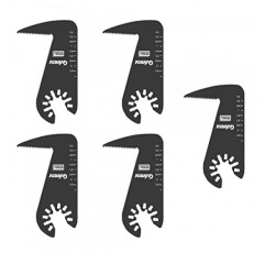 진동 도구용 건식 벽체 블레이드 5팩, 진동 도구 건식 벽체 잽 톱 블레이드 맞춤 Fein 멀티마스터 포터 케이블 Bosch Ryobi Dewalt Milwaukee Rockwell 진동 도구 블레이드