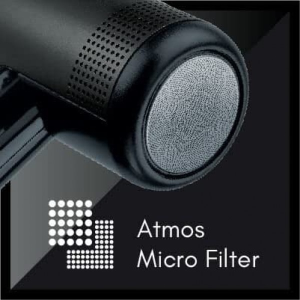 Diva Pro Styling Atmos Dry Compact Diffuser Blow Dryer - 매우 강력하고 가볍고 믿을 수 없을 정도로 조용합니다. 마그네틱 스타일링 노즐 및 XL 딥 보울 디퓨저 포함