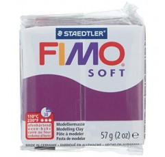 Staedtler FIMO 소프트 폴리머 클레이 - 주얼리, 조각, 공예, 로얄 바이올렛 8020-66용 오븐 베이킹 클레이