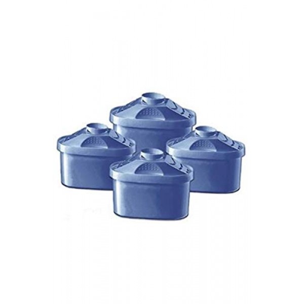 Lake Industries 알칼리성 물 투수 카트리지 교체 | 150리터/40갤런 용량 | 퓨어클린 하이드레이션 | 4팩