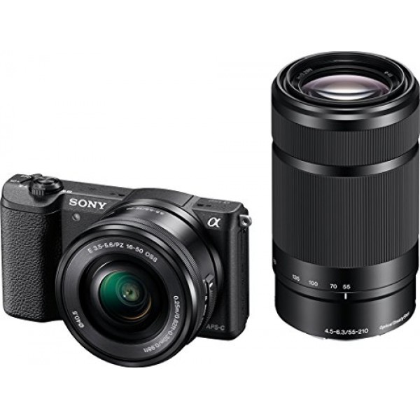 Sony Alpha 5100 시스템 카메라 180도 회전 7.6cm(3인치) LCD 디스플레이 24.3메가픽셀 Exmor APS-C 센서 풀 HD 비디오(초고속 하이브리드 AF 포함)
