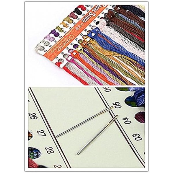 Captaincrafts Hot New Arrivals DIY 아트 크로스 스티치 키트 바느질 패턴 크로스 스티치 자수 키트 - Colorful Harbor STAMPED