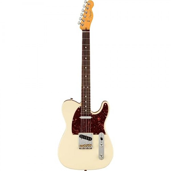 Fender 6현 솔리드 바디 일렉트릭 기타, 오른쪽, 올림픽 화이트(0113940705)