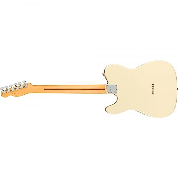 Fender 6현 솔리드 바디 일렉트릭 기타, 오른쪽, 올림픽 화이트(0113940705)