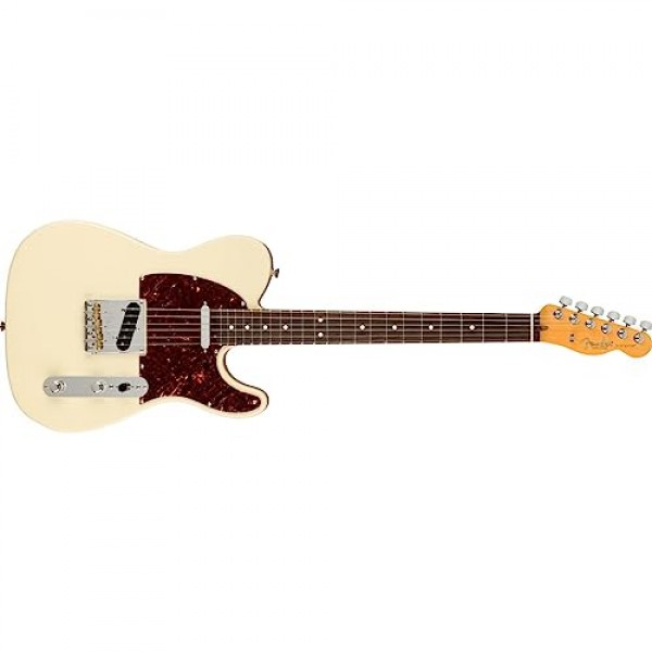 Fender 6현 솔리드 바디 일렉트릭 기타, 오른쪽, 올림픽 화이트(0113940705)