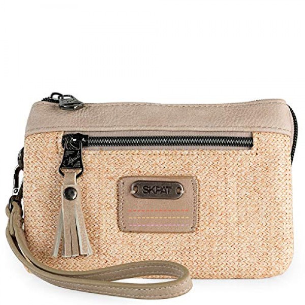 SKPAT - 여성용 지갑 - 여성용 지갑 - 여성용 대형 지갑 - 지갑 여성용 대형 많은 칸막이 - 지갑 여성용 대형 지갑 - 여성용 대형 지갑 - 여성용 지갑 대형 31061, pink,