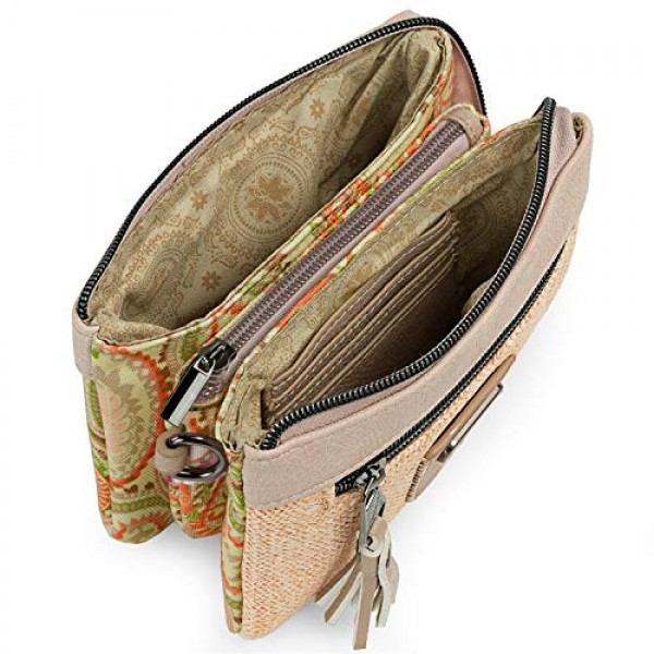 SKPAT - 여성용 지갑 - 여성용 지갑 - 여성용 대형 지갑 - 지갑 여성용 대형 많은 칸막이 - 지갑 여성용 대형 지갑 - 여성용 대형 지갑 - 여성용 지갑 대형 31061, pink,