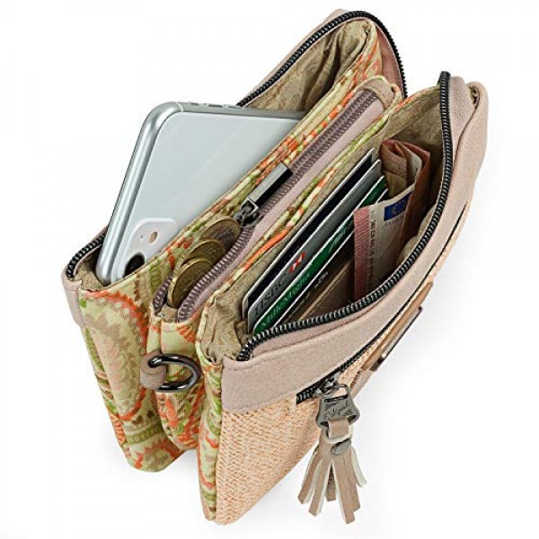 SKPAT - 여성용 지갑 - 여성용 지갑 - 여성용 대형 지갑 - 지갑 여성용 대형 많은 칸막이 - 지갑 여성용 대형 지갑 - 여성용 대형 지갑 - 여성용 지갑 대형 31061, pink,