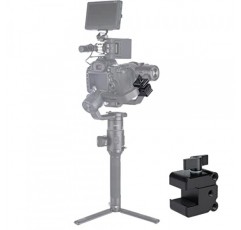 NICEYRIG 짐벌 카운터웨이트 마운트, DJI RS 3/RS 3 Pro/RS2/RSC2/Ronin S/SC 및 Zhiyun 크레인 시리즈 - 323용 BMPCC 4K 6K Pro 중측면 카메라용 조정 가능한 입 장착 클램프