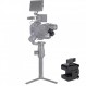 NICEYRIG 짐벌 카운터웨이트 마운트, DJI RS 3/RS 3 Pro/RS2/RSC2/Ronin S/SC 및 Zhiyun 크레인 시리즈 - 323용 BMPCC 4K 6K Pro 중측면 카메라용 조정 가능한 입 장착 클램프