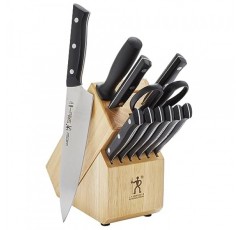 HENCKELS Dynamic Razor-Sharp 12피스 칼 세트, 셰프 칼, 빵 칼, 스테이크 칼, 100년 이상의 숙련된 기술을 바탕으로 제작된 독일 기술, 천연