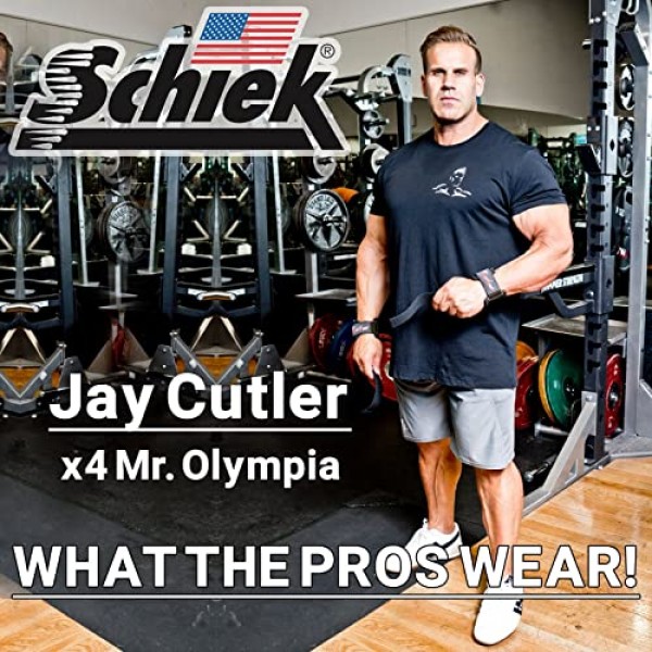 Schiek 스포츠 모델 J1000PLS Jay Cutler 시그니처 파워 리프팅 스트랩