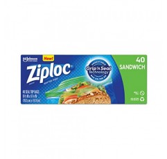 지퍼락 71139 샌드위치 백 - 40개입40