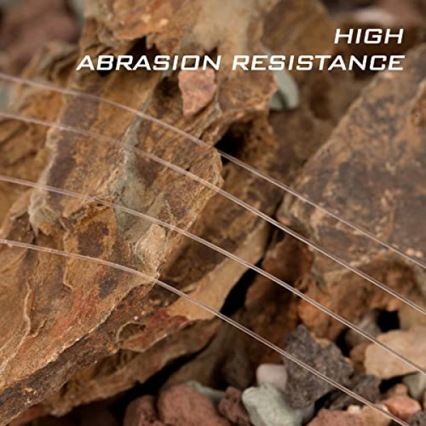 KastKing Kovert Xtreme 100% 탄화플루오르 낚싯줄, 낚시 리더, 극도의 선명도, 빠른 싱킹, 충격 방지, 초저 가시성, 높은 내마모성, 25, 50 및 200 YD 스풀로 제공