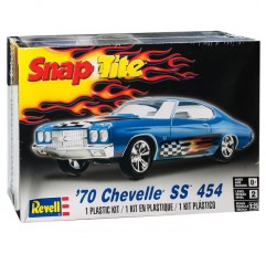 Chevrolet Chevy Chevelle SS396 Coupe Blue 2세대 1968-1972 키트 1/25 1/24 Revell 모노그램 모델 자동차(맞춤형 번호판 없음)