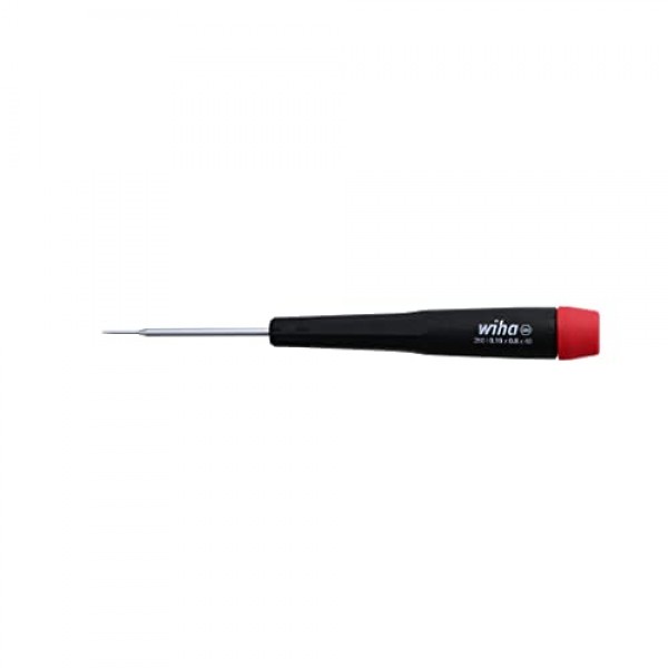정밀 핸들이 있는 Wiha 96008 일자 드라이버, 0.8 x 40mm