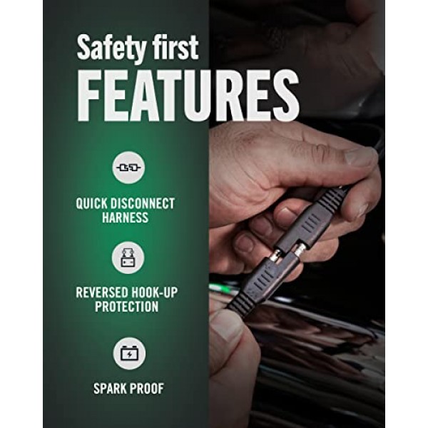 Battery Tender Plus 12V 배터리 충전기 및 유지관리자: 오토바이, ATV, UTV용 1.25 AMP Powersport 배터리 충전기 및 유지관리자 - 스마트 12V 자동 플로트 충전기 - 021-0128