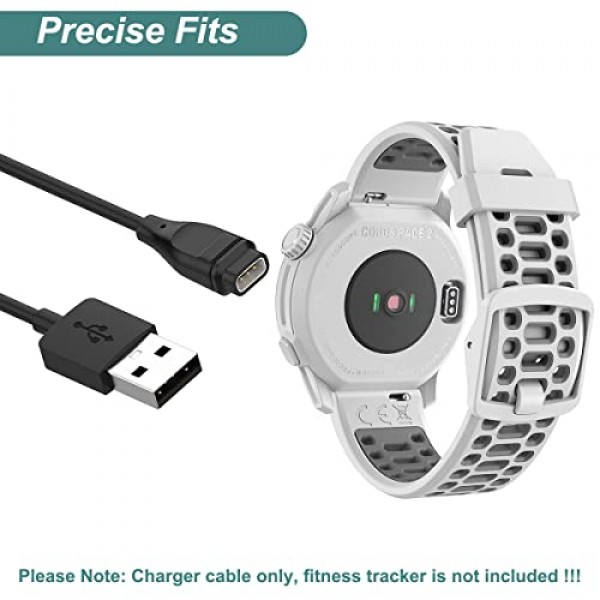 Coros PACE 3, PACE 2, APEX, APEX Pro, VERTIX, VERTIX 2용 Kissmart 충전기, Coros Smart Watch용 교체 충전 케이블 코드(1)