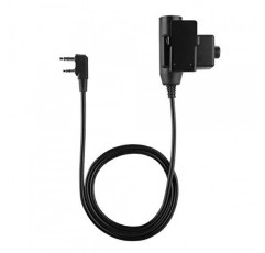 PUSOKEI U94 PTT 시스템 케이블, 2핀 7.0mm 플러그 푸시 투 토크 U94 유형 헤드셋 PTT 전술 소음 감소 케이블, TYT F8, BAOFENG UV5R, MML UV100용