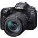 Canon EOS 90D SLR 카메라 - 렌즈 포함 EF-S 18-135mm F3.5-5.6 IS USM(32.5MP, 7.7cm(3인치) 가변 각도 터치 LCD, APS-C 센서, 4K, Full HD, WLAN, Bluetooth ), 검은색