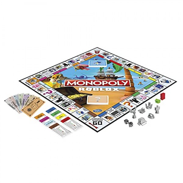 MONOPOLY: Roblox 2022 에디션 보드 게임, 인기 있는 Roblox 경험 구매, 판매, 거래 [독점 가상 아이템 코드 포함]