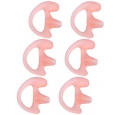 양방향 라디오 어쿠스틱 튜브 이어폰용 commountain 이어몰드, 워키토키 코일 튜브 헤드셋용 이어버드, 실리콘 이어플러그 인서트, Motorola Kenwood Baofeng 이어폰 등과 호환 