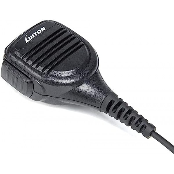 BaoFeng 숄더 마이크 스피커용 헤비 듀티 스피커 마이크 BaoFeng UV-5R BF-F8HP UV-82 UV-5X3 Retevis RT22 Kenwood BTECH TYT와 호환 가능