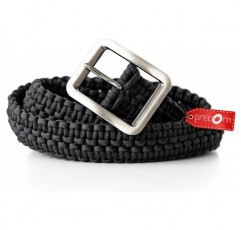 PRECORN 브랜드의 Paracord Belt Survival Belt 캠핑 트레킹 거들 블랙