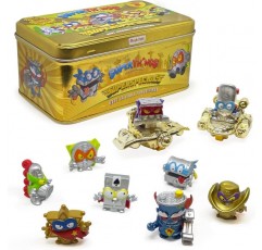 SUPERTHINGS RIVALS OF KABOOM Lata Gold Series 3에는 울트라 링(미스터 킹), 골드 리더 2명, 실버 캡틴 6명, 골드 슈퍼슬라이더 2명을 포함한 시리즈 3의 모든 스페셜 피규어가 포함