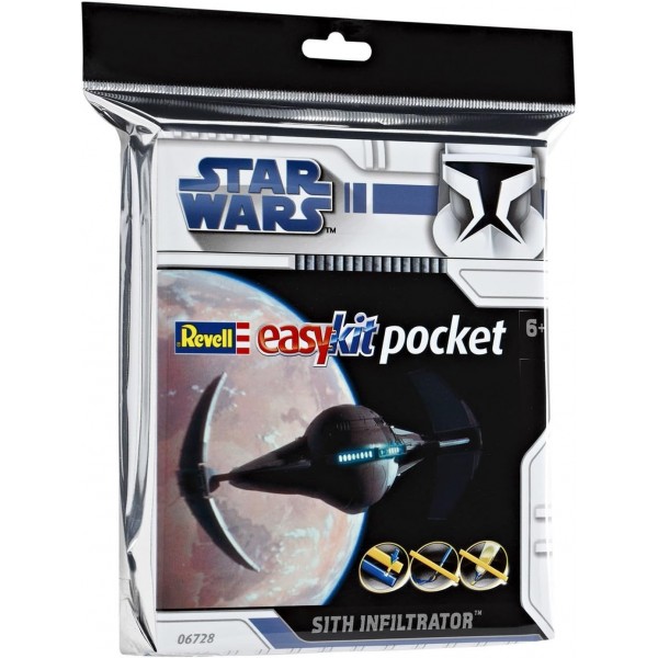 Revell 06728 - easykit 플러그인 키트 Star Wars, Sith Infiltrator