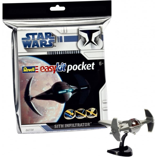 Revell 06728 - easykit 플러그인 키트 Star Wars, Sith Infiltrator